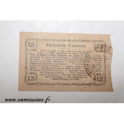County 02 - HIRSON - VOUCHER OF 25 CENTIMES 1917 - 14.06