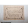 02 - LAON - BON DE 2 FRANCS 1916 - 16.06 - DV