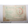 County 02 - SAVY - VOUCHER OF 2 FRANC - UNDATED