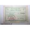 County 02 - PREMONT - VOUCHER OF 2 FRANC - UNDATED