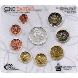 SAN MARINO - EURO COINSET BU 2014 (3.88 euros)