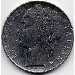 ITALY - KM 96.1 - 100 LIRE 1957