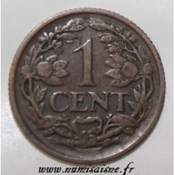 NETHERLANDS - KM 152 - 1 CENT 1919 - Wilhelmine