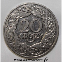 POLOGNE - Y 12 - 20 GROSZY 1923