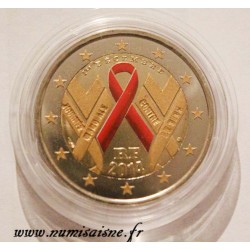 FRANCE - 2 EURO 2014 - WORLD AIDS DAY - COLOR