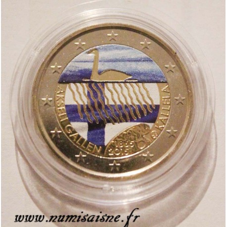 FINLAND - 2 EURO 2015 - AKSELI GALLEN KALLELA - COLOR