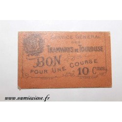 County 31 - TOULOUSE - 10 CENTIMES - TRAMWAYS