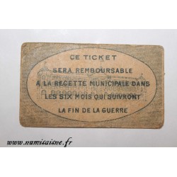 County 31 - TOULOUSE - VOUCHER OF 5 CENTIMES