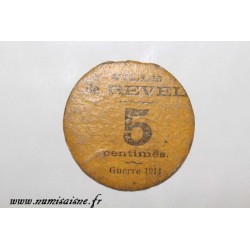 31 - REVEL - 5 CENTIMES 1914 - DV