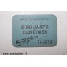 County 34 - GRAISSESSAC - 50 CENTIMES - MINES