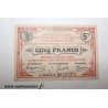 County 54 - CIREY - BLAMONT - XURES - 5 FRANCS 1916