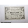 County 54 - CIREY - BLAMONT - XURES - 1 FRANC 1916