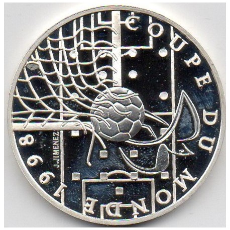 FRANCE - KM 1144 - 10 FRANCS 1996 - 1998 WORLD CUP