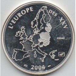 FRANCE - MEDAL - EUROPE OF 25 - 2004 - ESSAY