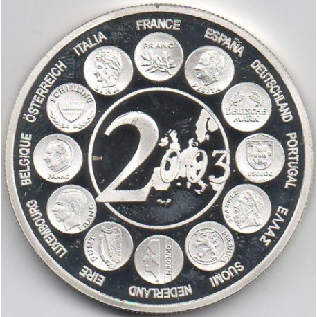 FRANCE - MEDAL - EUROPE OF 15 - 1995-2003 - ESSAY