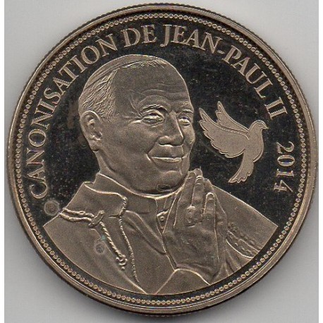 VATICAN - MEDAL - CANONIZATION OF JOHN PAUL II - 2014