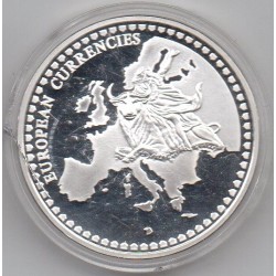 MEDAILLE - EUROPEAN CURRENCIES - 1/2 FRANC - PARIS - SACRE COEUR - 1993