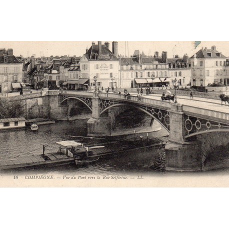 County 60200 - OISE - COMPIEGNE - VIEW OF THE BRIDGE