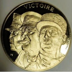 FRANCE - MEDAL - SECOND WORLD WAR 1939-1945 - VICTORY