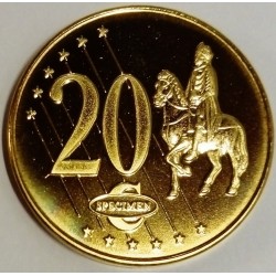 VATICAN - 20 EURO CENT 2005 - SIEGE VACANT - PROTOTYPE
