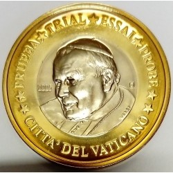 VATICAN - 1 EURO 2005 - JOHN PAUL II - PROTOTYPE