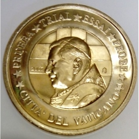 VATICAN - 2 EURO 2007 - BENEDICT XVI - PROTOTYPE