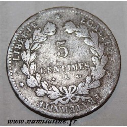 FRANCE - KM 821 - 5 CENTIMES 1876 - A Paris - TYPE CÉRÈS