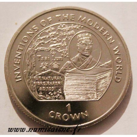 ISLE OF MAN - KM 526 - 1 CROWN 1995 - TSAI LUN