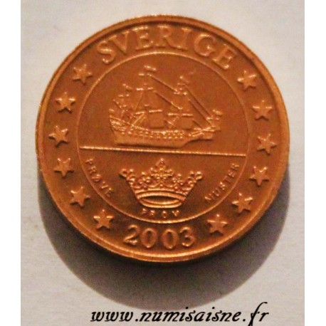 SWEDEN - X Pn1 - 1 CENT 2003 - TRIAL COIN