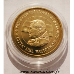 VATICAN - X Pn99 - 10 CENT 2007 - BENEDICT XVI - TRIAL COIN