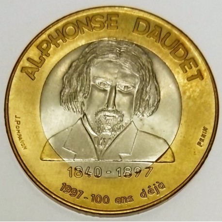 FRANCE - GARD - 30 - NIMES - EURO OF CITIES - 20 EURO 1998 -  ALPHONSE DAUDET - GOAT