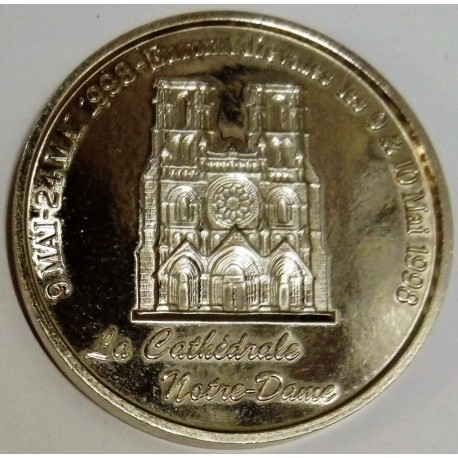 LAON ( 02 ) - EURO DES VILLES - 30 EURO 1998 - CATHEDRAL NOTRE DAME