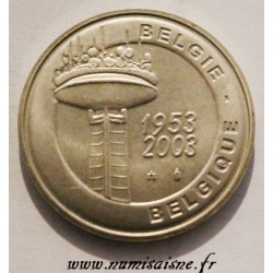 BELGIUM - MEDAL - 50 YEARS OF BELGIAN TELEVISION - 2003