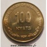 MYANMAR - KM 64 - 100 KYATS 1999