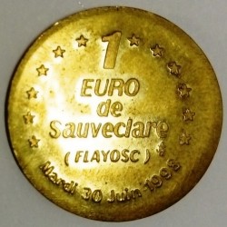 FRANCE - 64 - PYRENNEES ATLANTIQUES - SAUVECLARE - EURO DES VILLES - 1 EURO 1998