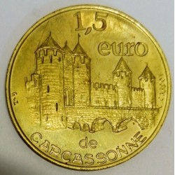 11 - AUDE - CARCASSONNE - EURO DES VILLES - 1.50 EURO 1997