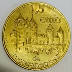 FRANKREICH - 11 - AUDE - CARCASSONNE - EURO DES VILLES - 1.50 EURO 1997