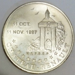 37 - INDRE-ET-LOIRE - CHATEAU RENAULT - EURO DES VILLES - 20 EURO 1997
