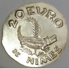 FRANCE - 30 - GARD - NIMES - EURO OF CITIES - 20 EURO 1997 -  FERIA - CROCODILE