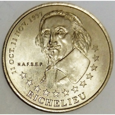 FRANCE - 37 - INDRE-ET-LOIRE - TOURS - EUROS OF CITIES - 2 EURO 1997 - RICHELIEU