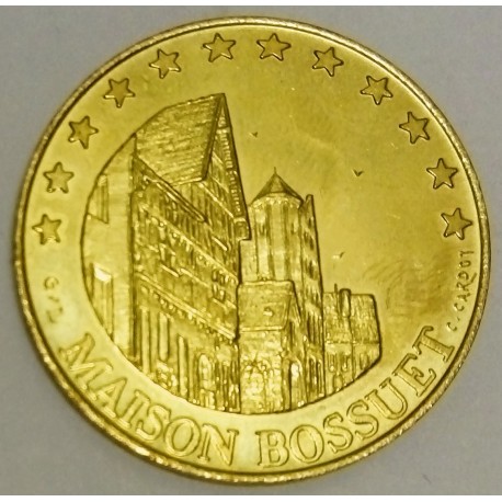 FRANCE - 21 - CÔTE D'OR - SEURRE - EUROS OF CITIES - 1,5 EURO 1997 - MAISON DE BOSSUET