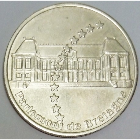 FRANCE - 35- ILE-ET-VILAINE - RENNES - EUROS OF CITIES - 20 EURO 1997 - THE PARLIAMENT OF BRITTANY