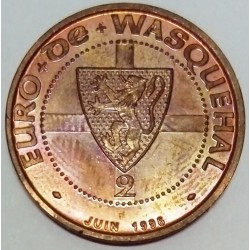 59 - NORD - WASQUEHAL - EURO DES VILLES - 2 EURO 1996