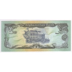 AFGHANISTAN - PICK 57b - 50 AFGHANIS - 1991 - NEUF