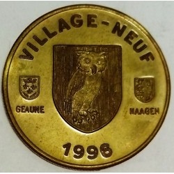 FRANCE - 68 - HAUT-RHIN - VILLAGE-NEUF - EURO OF CITY - 5 EURO 1996