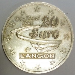 33 - GIRONDE - LANGON - EURO DES VILLES - 20 EURO 1996