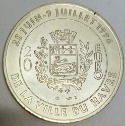 76 - SEINE MARITIME - LE HAVRE - EURO DES VILLES - 20 EURO 1996 - PONT DE NORMANDIE