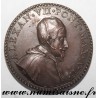 MEDAL - VATICAN - 1656 - POPE ALEXANDER VII 1655 - 1667 - VISIT OF QUEEN CHRISTINE OF SWEDEN