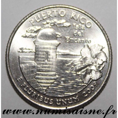 UNITED STATES - KM 446 - 1/4 DOLLAR 2009 D - Denver - Puerto Rico