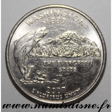 UNITED STATES - KM 397 - 1/4 DOLLAR 2007 P - Philadelphia - WASHINGTON